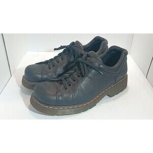 Dr Martens Shoes Mens Size 13 Black Leather Oxford Air Wair Chunky Lug Sole